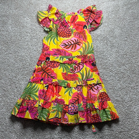 Farm Rio Fruit Dream Ruffle Mini Dress - Picture 2 of 3